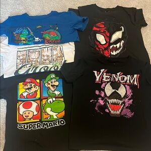 Kids short sleeve character tshirts